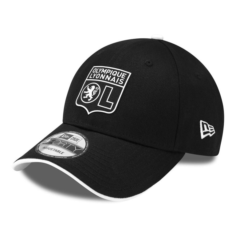 Gorras New Era 9forty Negros - Olympique Lyonnais Cotton 97826LDHS